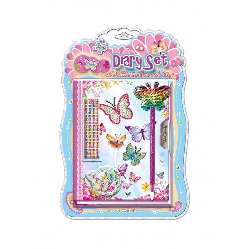 Pecoware Diary With A Pe N - Butterflies 2
