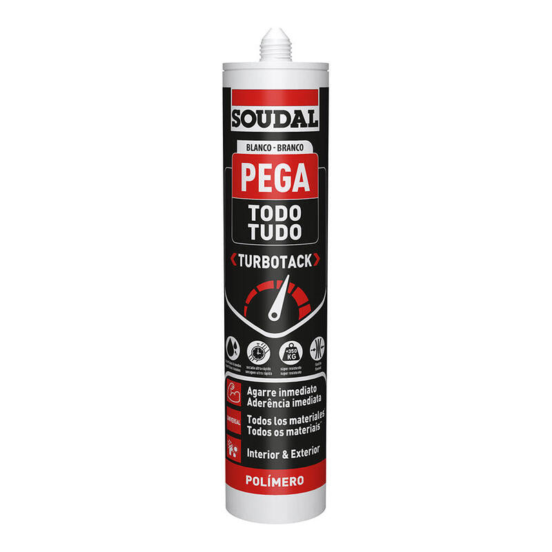 Pega Todo Turbotack Blanco 290ml Soudal 160280