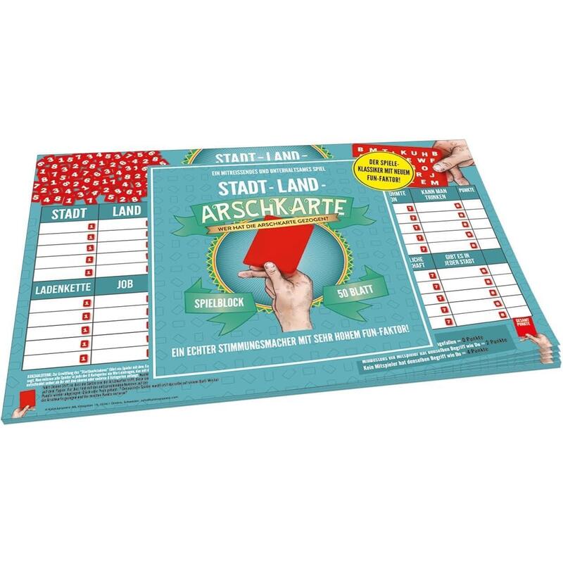 Pegasus Arschkarte - Wer Hat Die Arschkarte Gezogen? Party-Edition Kyl43048