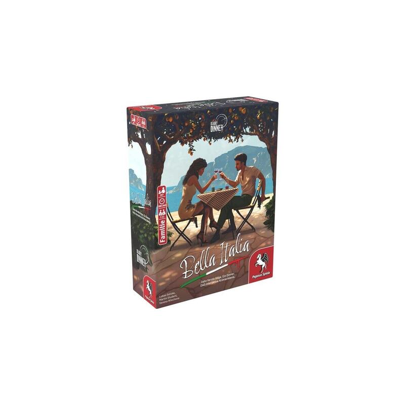 Pegasus Deadly Dinner - Bella Italia, Juego De Mesa 19015g