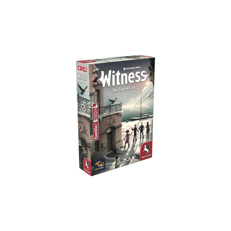 Pegasus Deep Print Games: Witness - The Sigma Club, Juego De Rompecabezas 57819g