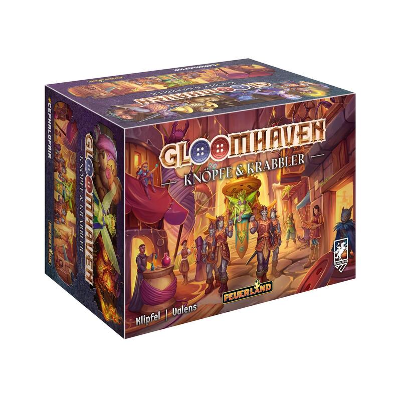 Pegasus Gloomhaven: Knöpfe & Krabbler Feu31041