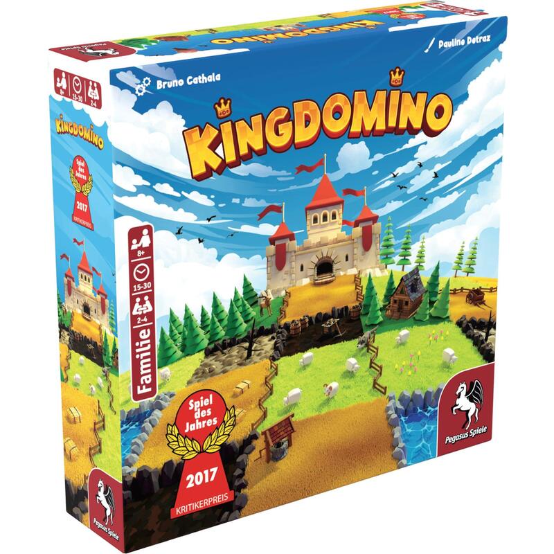 Pegasus Kingdomino (Neuausgabe) (Spiel Das Jahres 2017) 57116g