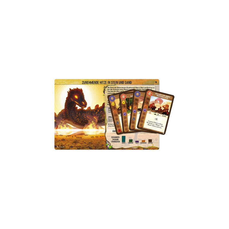Pegasus Spirit Island: Zunehmende Hitze In Stein Und Sand (Mini-Erweiterung) 90020g