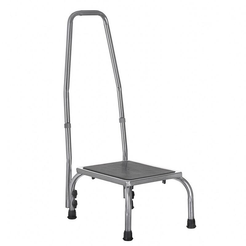 Peldaño Con Barandilla - Escalón De Baño Actionmed