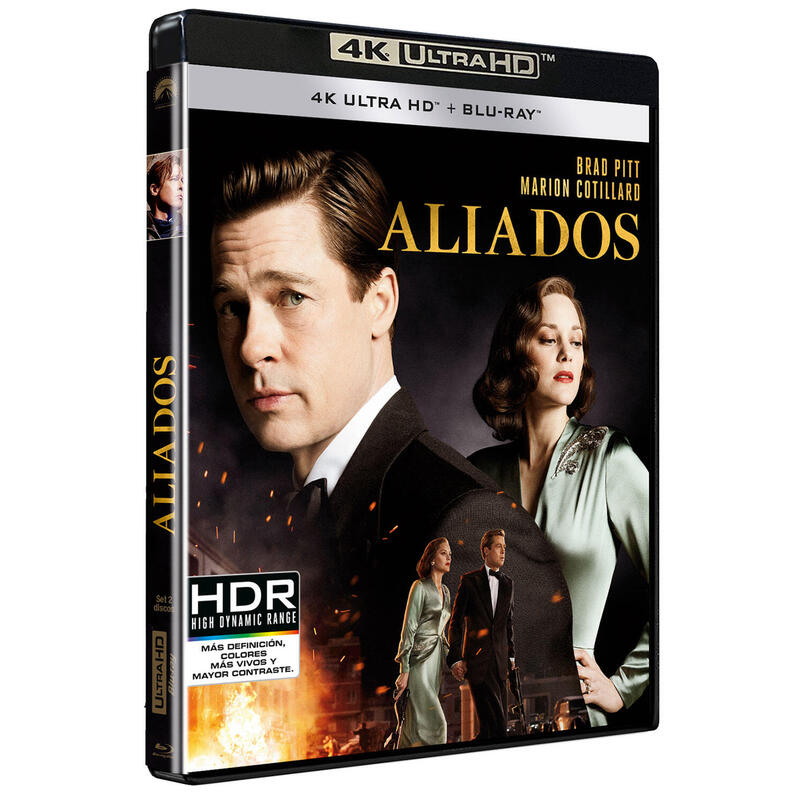 Pelicula Aliados Blu-Ray