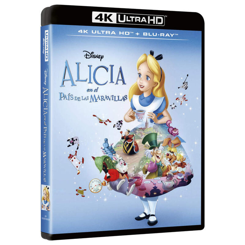 Pelicula Alicia En El Pais De Las Maravillas (4k Uhd + Bd) - Bd Blu-Ray