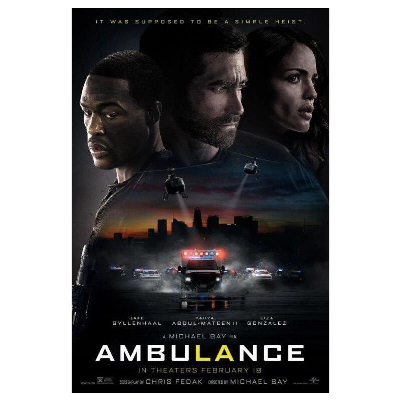 Pelicula Ambulance:Plan De Huida Bd Blu-Ray