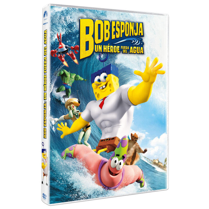Pelicula Bob Esponja: Un Héroe Fuera Del Agua Dvd