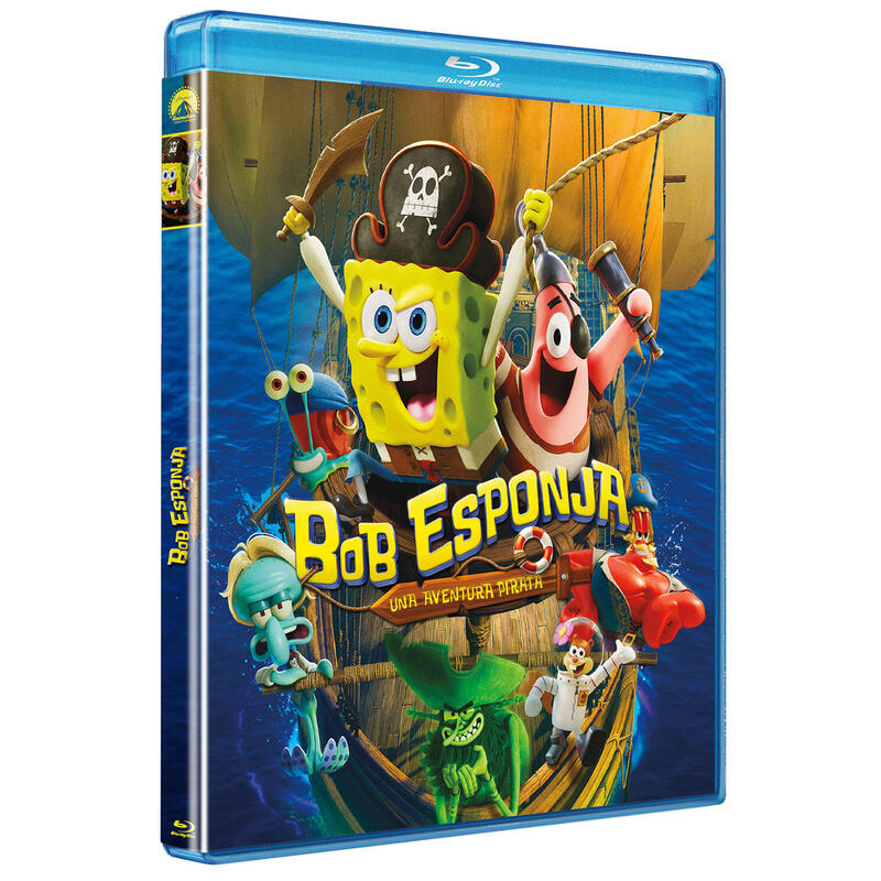 Pelicula Bob Esponja - Una Aventura Pirata - Bd Blu-Ray