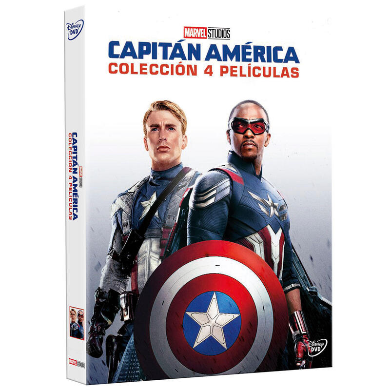 Pelicula Capitán América - Colección 4 Películas - Dvd Dvd