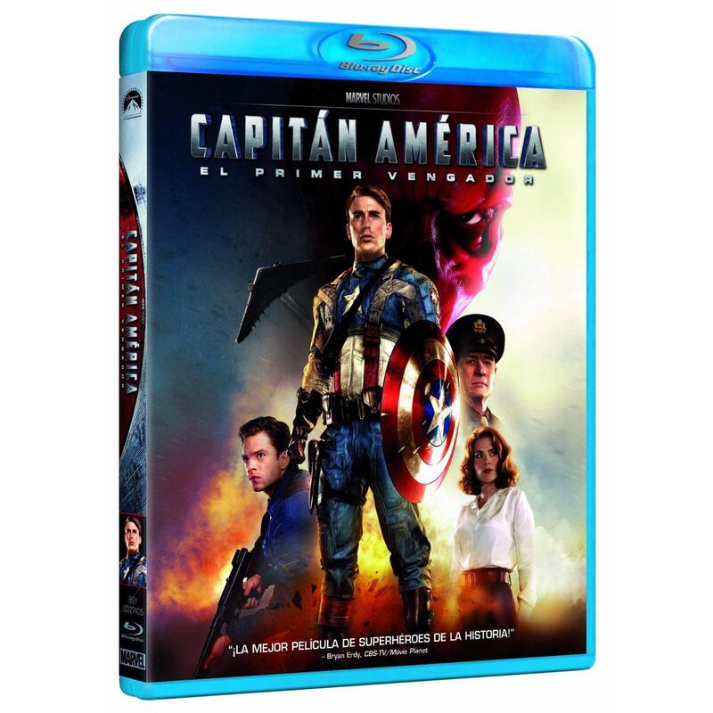 Pelicula Capitán América, El Primer Vengado Blu-Ray