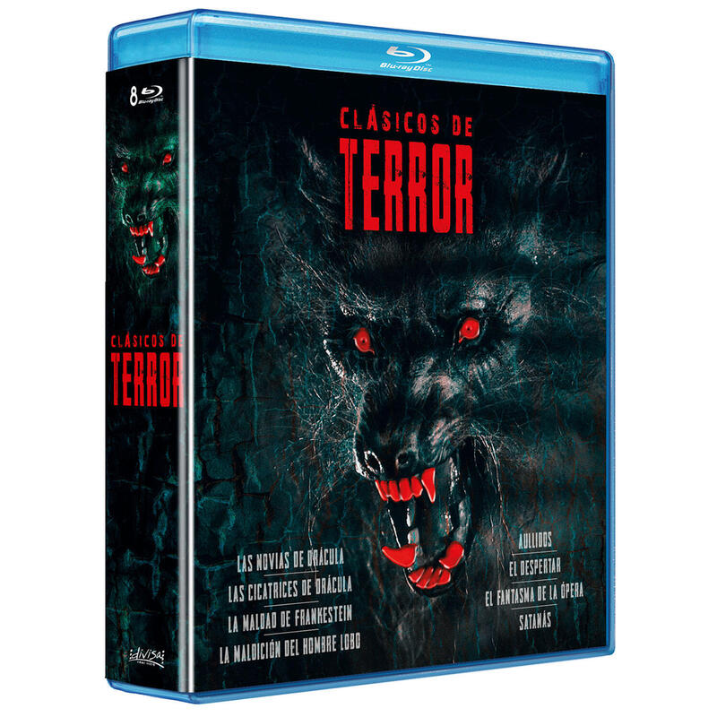 Pelicula Clásicos Del Terror (Pack) - Bd Blu-Ray