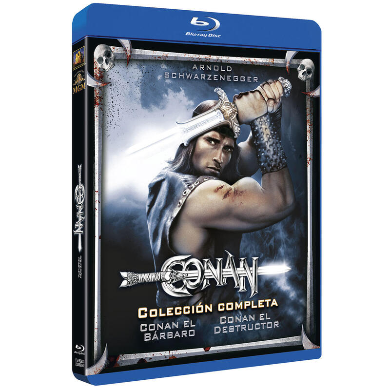 Pelicula Conan El Bárbaro + Conan El Destructor - Bd Blu-Ray