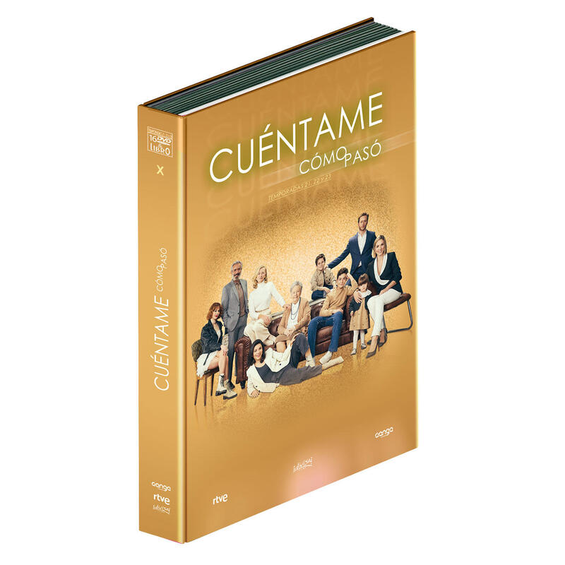 Pelicula Cuéntame Cómo Pasó - Vol. 10 (Temporadas 21-23) Libro + Dvd - Dvd Dvd