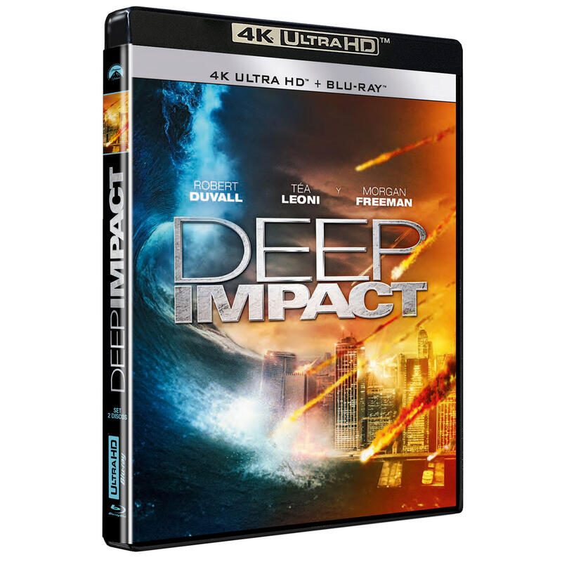 Pelicula Deep Impact (4k Uhd) - Bd Blu-Ray