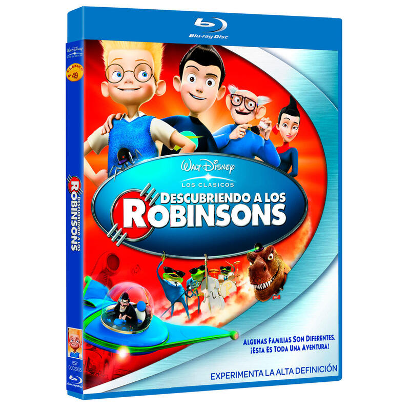 Pelicula Descubriendo A Los Robinsons - Bd Blu-Ray