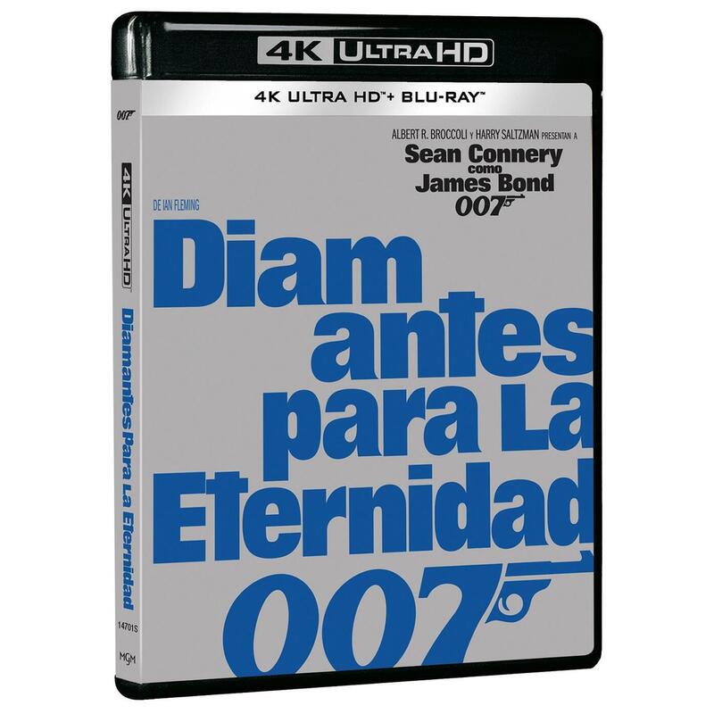 Pelicula Diamantes Para La Eternindad (4k Uhd +Bd) Blu-Ray