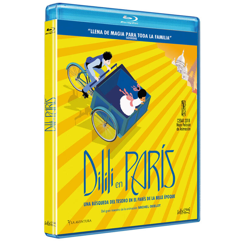 Pelicula Dilili En París Blu-Ray