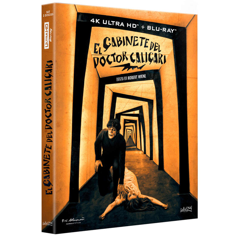 Pelicula El Gabinete Del Doctor Caligari (4k Uhd + Bd) - Bd Blu-Ray