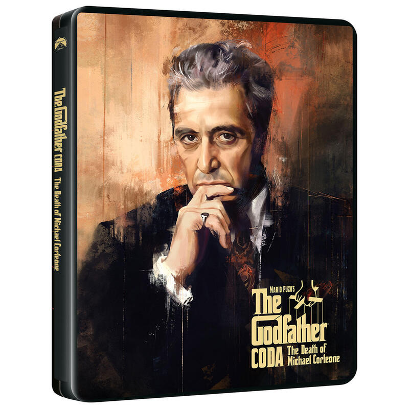 Pelicula El Padrino, Epílogo - La Muerte De Michael Corleone (Steelbook 4k Uhd) - Bd Blu-Ray