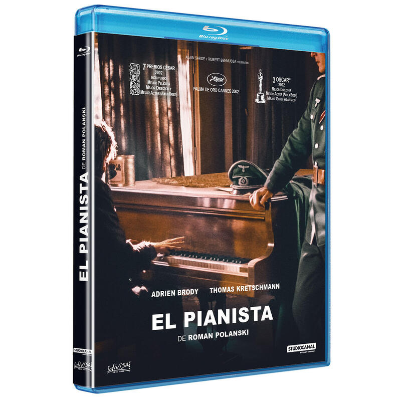 Pelicula El Pianista De Roman Polanski - Bd Blu-Ray