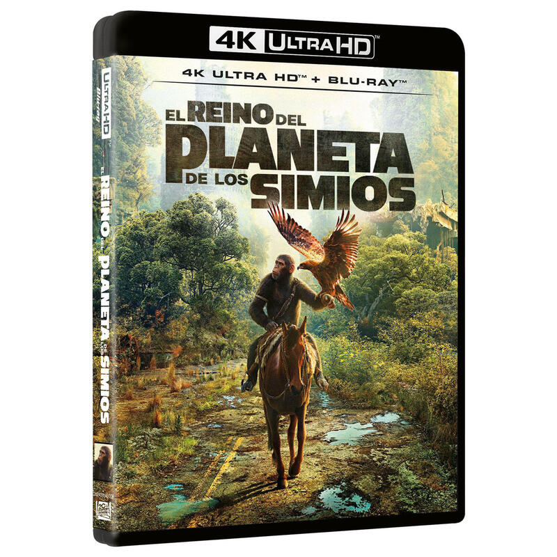 Pelicula El Reino Del Planeta De Los Simios (4k Uhd) - Bd Blu-Ray