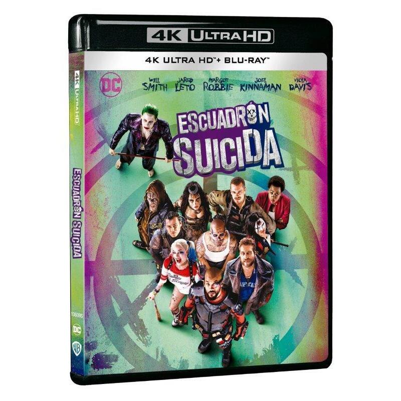Pelicula Escuadron Suicida (4k Uhd+Bd) - Bd Blu-Ray