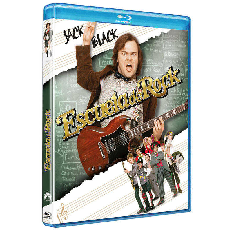 Pelicula Escuela De Rock - Bd Blu-Ray