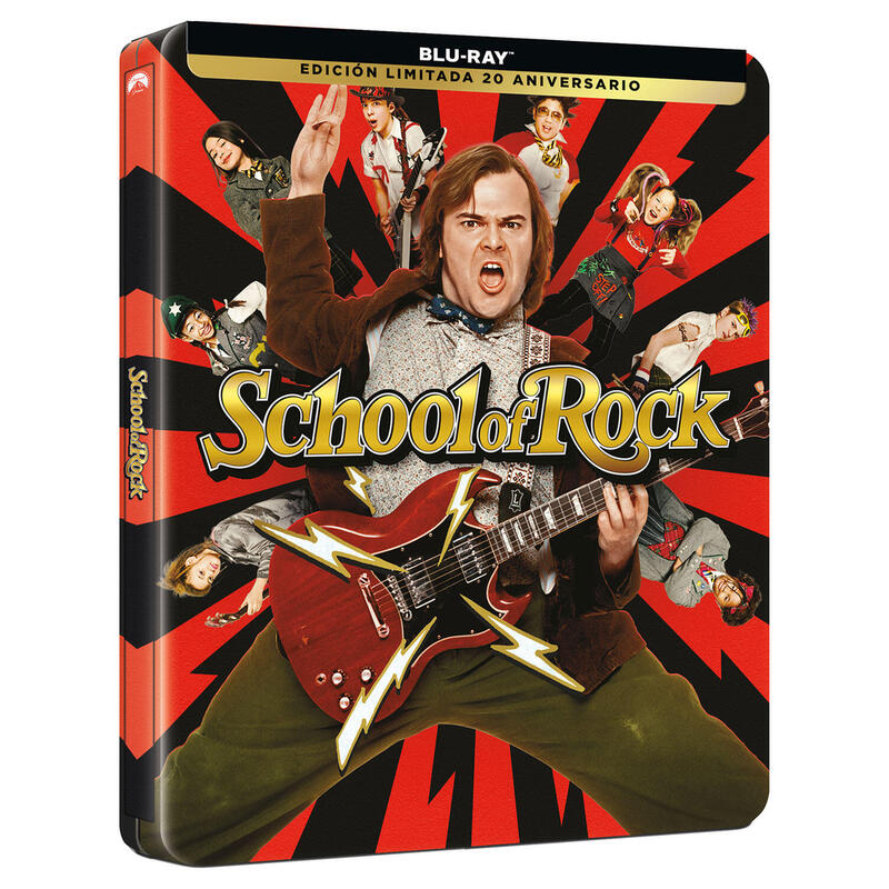 Pelicula Escuela De Rock (Steelbook) - Bd Blu-Ray