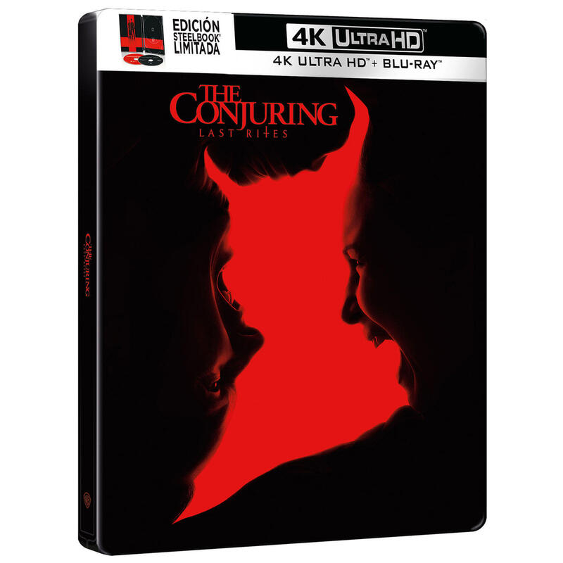 Pelicula Expediente Warren: El Último Rito (4k Uhd + Bd) Edición Metálica Blu-Ray