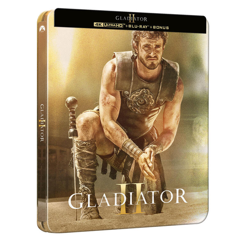 Pelicula Gladiator Ii (Steelbook 2 Edición Coleccionista 4k Uhd) - Bd Blu-Ray