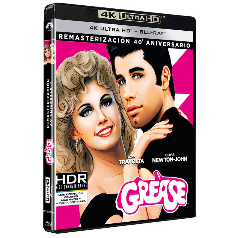 Pelicula Grease Blu-Ray