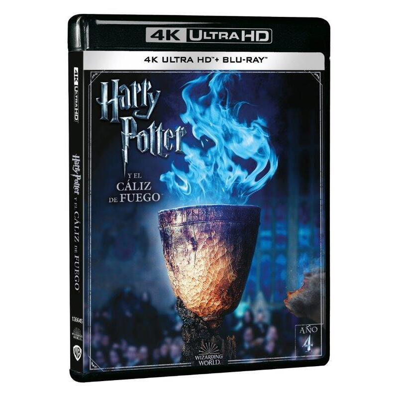Pelicula Harry Potter 4: Caliz De Fuego (4k Uhd -Bd- Bd Extras) Blu-Ray