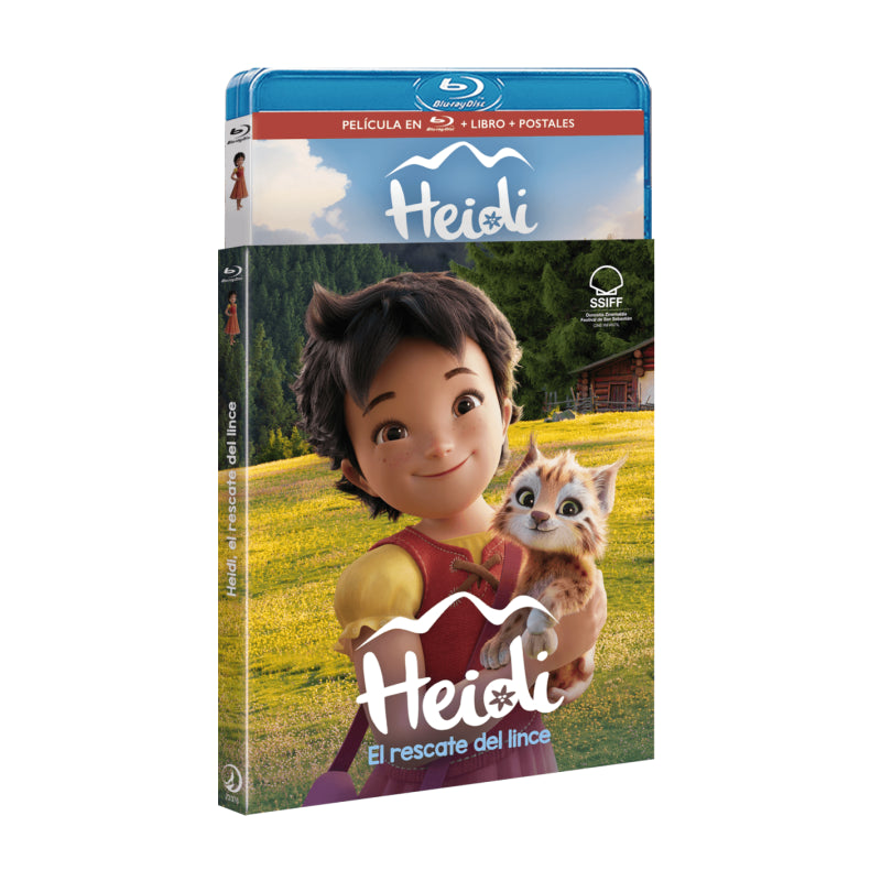 Pelicula Heidi El Rescate Del Lince- Bd Blu-Ray