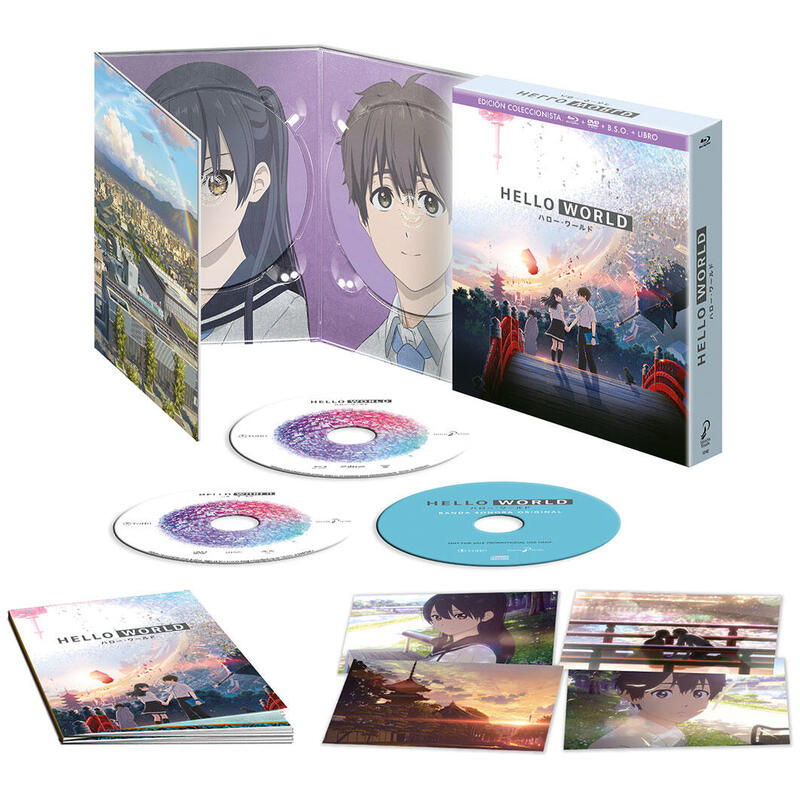 Pelicula Hello World Edición Coleccionista  - Bd Blu-Ray