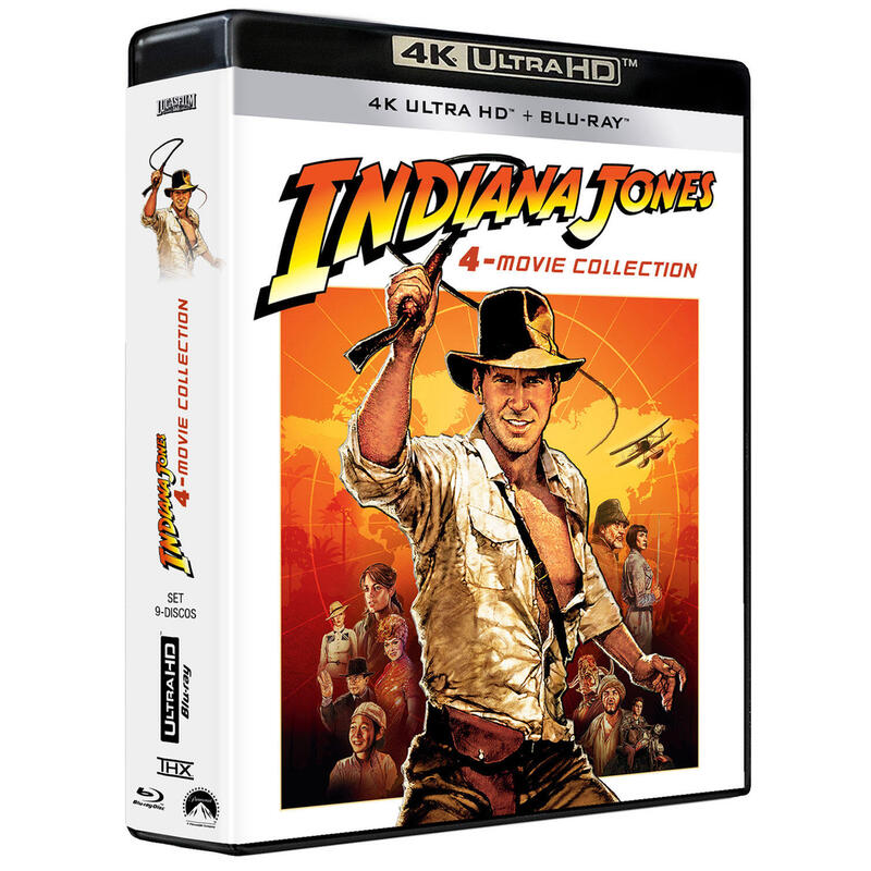 Pelicula Indiana Jones 4-Movie Collection (Uhd) - Bd Blu-Ray