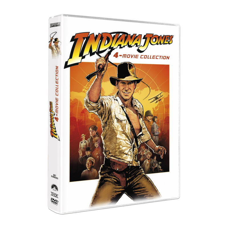 Pelicula Indiana Jones - Colección 4 Películas - Dvd Dvd