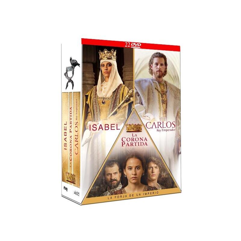 Pelicula Isabel + La Corona Partida + Carlos, Rey Emperador Dvd
