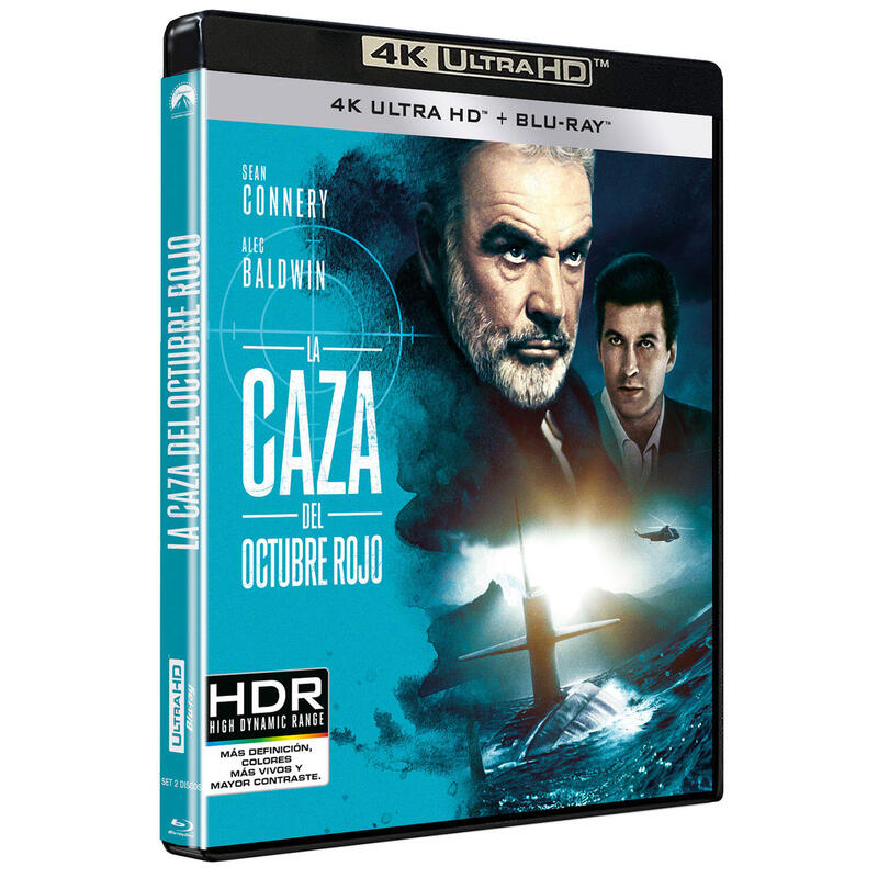 Pelicula La Caza Del Octubre Rojo Blu-Ray