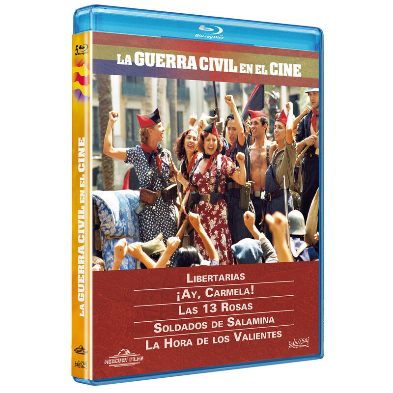 Pelicula La Guerra Civil En El Cine (Pack) Blu-Ray