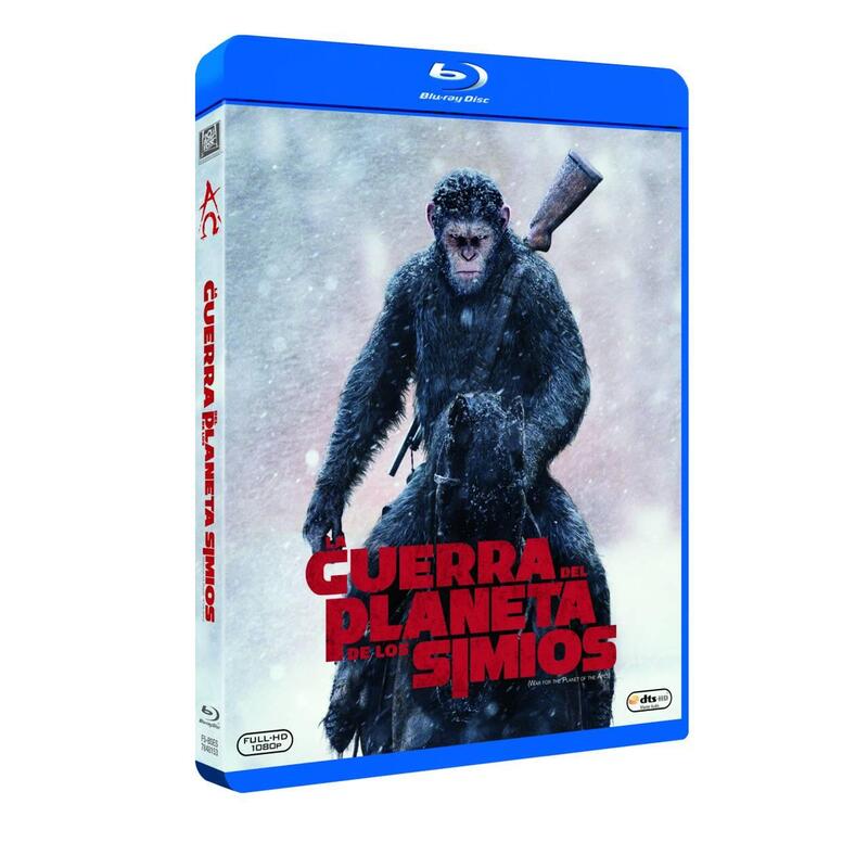 Pelicula La Guerra Del Planeta De Los Simios Blu-Ray