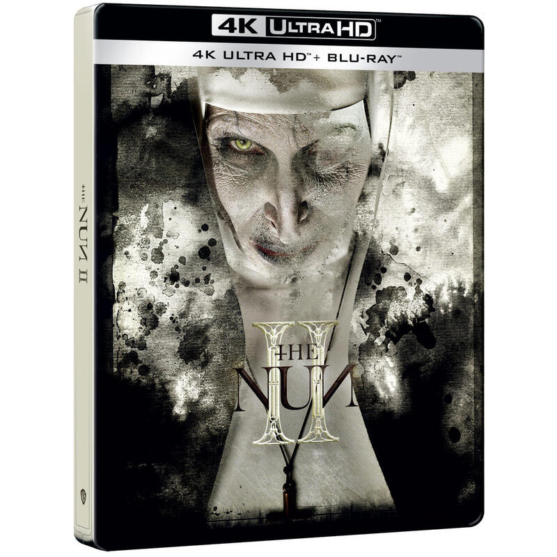 Pelicula La Monja 2 (4k Uhd + Blu-Ray) (Ed. Especial Metálica) Blu-Ray