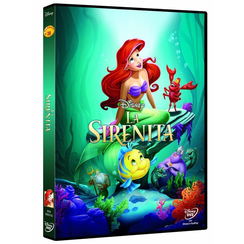 Pelicula La Sirenita Dvd