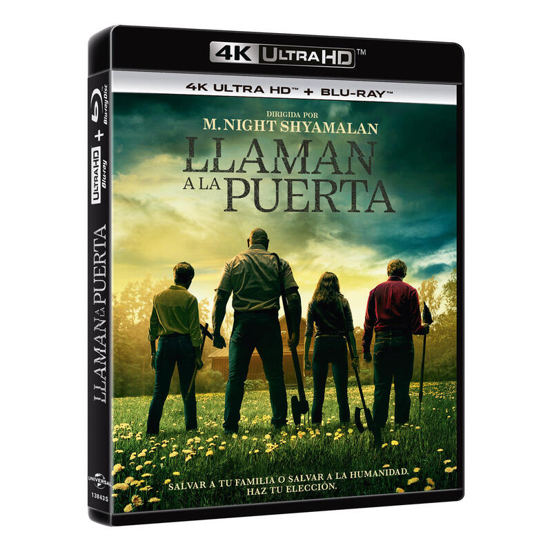 Pelicula Llaman A La Puerta (4k Uhd + Blu-Ray) Blu-Ray