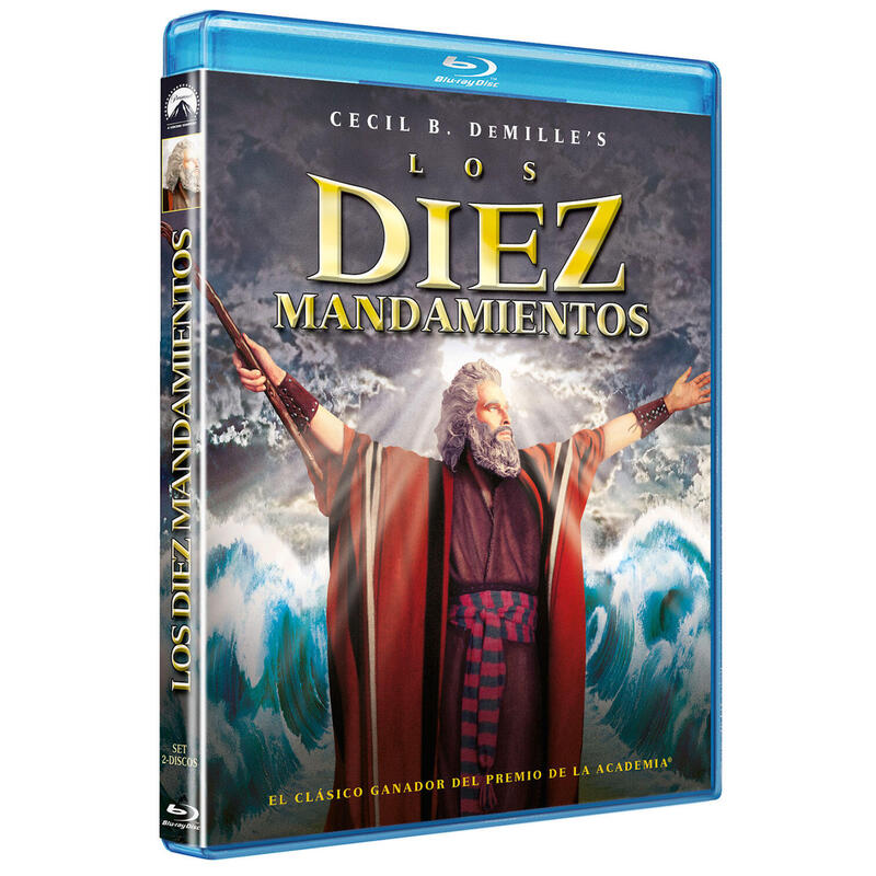 Pelicula Los Diez Mandamientos Blu-Ray