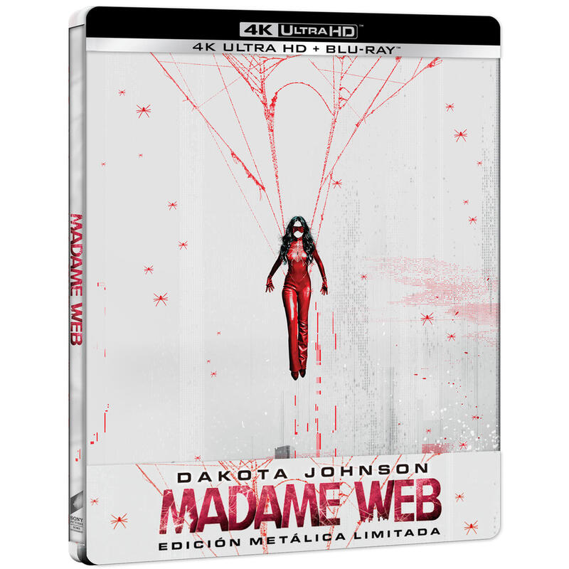 Pelicula Madame Web Ed.Metal (4k Uhd + Bd) Blu-Ray
