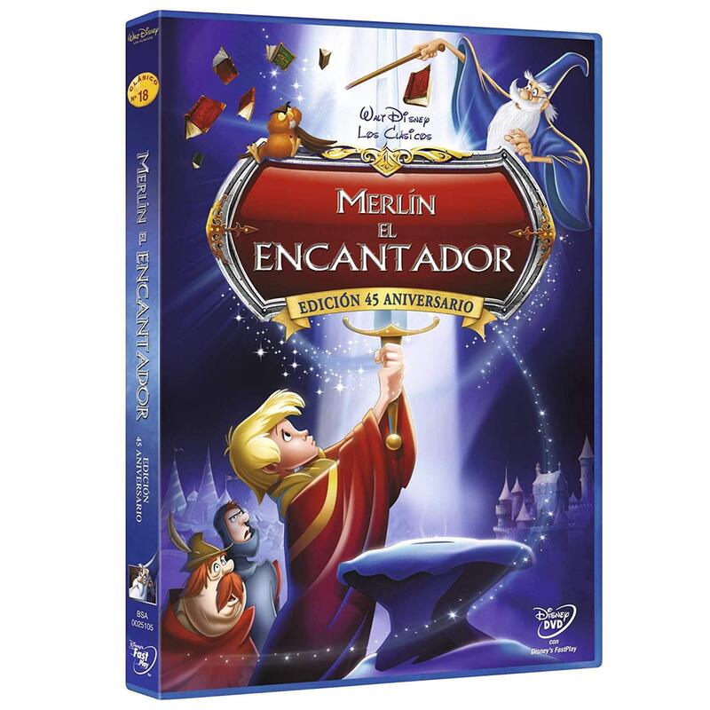 Pelicula Merlín El Encantador (Edición 45 Aniversario) Dvd