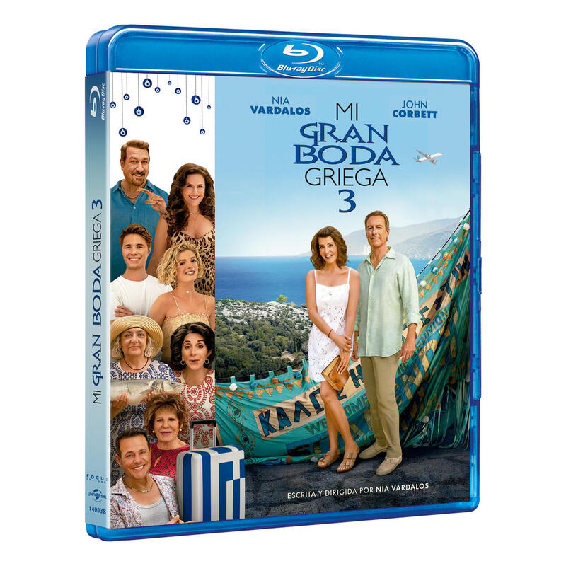 Pelicula Mi Gran Boda Griega 3 - Bd Blu-Ray