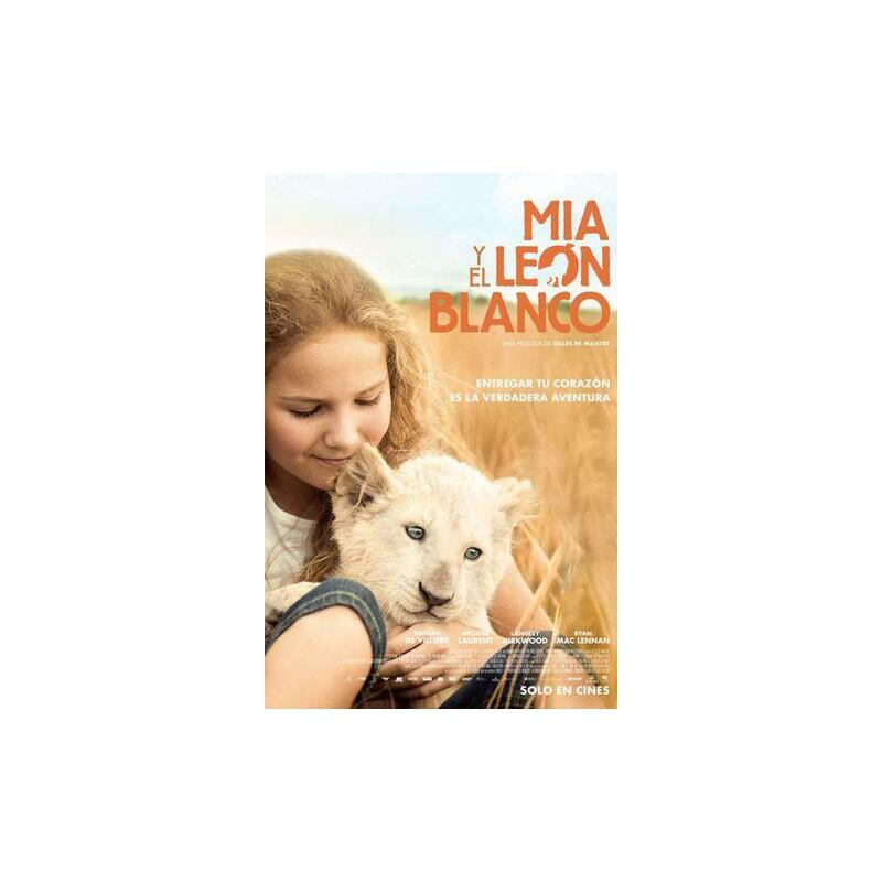 Pelicula Mia Y El León Blanco - Bd Blu-Ray